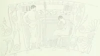 An illustration from Denkmäler des klassischen Altertums, zur Erläuterung des Lebens der Griechen und Römer in Religion, Kunst und Sitte (1887)
