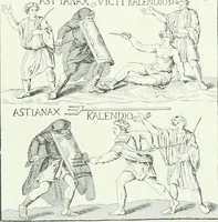 An illustration from Denkmäler des klassischen Altertums, zur Erläuterung des Lebens der Griechen und Römer in Religion, Kunst und Sitte (1887)