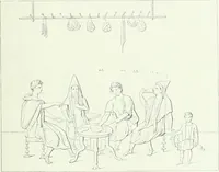 An illustration from Denkmäler des klassischen Altertums, zur Erläuterung des Lebens der Griechen und Römer in Religion, Kunst und Sitte (1887)