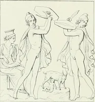 An illustration from Denkmäler des klassischen Altertums, zur Erläuterung des Lebens der Griechen und Römer in Religion, Kunst und Sitte (1887)