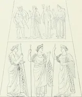 An illustration from Denkmäler des klassischen Altertums, zur Erläuterung des Lebens der Griechen und Römer in Religion, Kunst und Sitte (1887)
