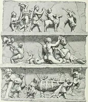 An illustration from Denkmäler des klassischen Altertums, zur Erläuterung des Lebens der Griechen und Römer in Religion, Kunst und Sitte (1887)