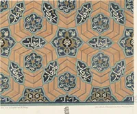 An illustration from Denkmäler persischer Baukunst : geschichtliche Untersuchung und Aufnahme muhammedanischer Backsteinbauten in Vorderasien und Persien (1901)