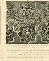 An illustration from Denkmäler persischer Baukunst : geschichtliche Untersuchung und Aufnahme muhammedanischer Backsteinbauten in Vorderasien und Persien (1901)