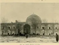 An illustration from Denkmäler persischer Baukunst : geschichtliche Untersuchung und Aufnahme muhammedanischer Backsteinbauten in Vorderasien und Persien (1901)