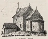 An illustration from Den kyrkliga konsten under Sveriges medeltid (1875)