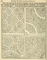 Picture 45 of 66 from Den nederlandtsen hovenier : zijnde het I. deel van het Vermakelijck land-leven, beschrijbende alderhande princelijke en heerlijcke lusthoven en hofsteden; en hoeman de selve, met veelderley uytnemende boomen, bloemen en kruyden, kan beplanted, bezaeyen, en vercieren ... (1699), leaf 110