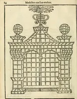 Picture 51 of 66 from Den nederlandtsen hovenier : zijnde het I. deel van het Vermakelijck land-leven, beschrijbende alderhande princelijke en heerlijcke lusthoven en hofsteden; en hoeman de selve, met veelderley uytnemende boomen, bloemen en kruyden, kan beplanted, bezaeyen, en vercieren ... (1699), leaf 118