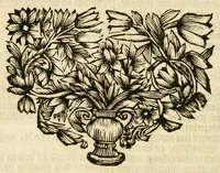 An illustration from Den nederlandtsen hovenier : zijnde het I. deel van het Vermakelijck land-leven, beschrijbende alderhande princelijke en heerlijcke lusthoven en hofsteden; en hoeman de selve, met veelderley uytnemende boomen, bloemen en kruyden, kan beplanted, bezaeyen, en vercieren ... (1699)