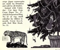 Picture 4 of 9 from Dennison's Christmas book : suggestions for Christmas, New Years and Twelfth night parties (1922), leaf 15