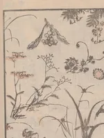 An illustration from Denshin kaishu Hokusai manga (1828)