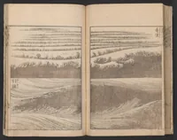 An illustration from Denshin kaishu Hokusai manga (1780)