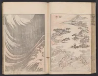 An illustration from Denshin kaishu Hokusai manga (1780)