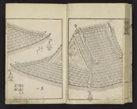 An illustration from Denshin kaishu Hokusai manga (1828)