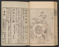 An illustration from Denshin kaishu Hokusai manga (1780)