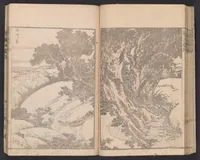 An illustration from Denshin kaishu Hokusai manga (1780)