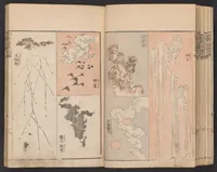An illustration from Denshin kaishu Hokusai manga (1828)