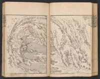 An illustration from Denshin kaishu Hokusai manga (1828)
