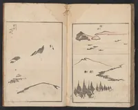 An illustration from [Denshin kaishu Ippitsu gafu] (1823)