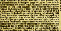 An illustration from Den spiegel der Spaensche tyrannye, gheschiet in West-Indien. : VVaer in te sien is de onmenschelijcke wreede feyten der Spangiaerden ... (1620)