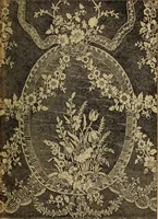 Picture 88 of 216 from Dentelles et guipures : anciennes et modernes, imitations ou copies. Varieté des genres et des points. 52 portraits documentaires, 249 échantillons de dentelles, collerettes, fraises, manchettes, rabats, etc. (1904), leaf 165