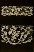 An illustration from Dentelles et guipures : anciennes et modernes, imitations ou copies. Varieté des genres et des points. 52 portraits documentaires, 249 échantillons de dentelles, collerettes, fraises, manchettes, rabats, etc. (1904)
