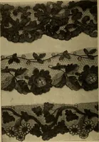 Picture 151 of 216 from Dentelles et guipures : anciennes et modernes, imitations ou copies. Varieté des genres et des points. 52 portraits documentaires, 249 échantillons de dentelles, collerettes, fraises, manchettes, rabats, etc. (1904), leaf 250