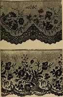 Picture 154 of 216 from Dentelles et guipures : anciennes et modernes, imitations ou copies. Varieté des genres et des points. 52 portraits documentaires, 249 échantillons de dentelles, collerettes, fraises, manchettes, rabats, etc. (1904), leaf 253