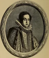 An illustration from Dentelles et guipures : anciennes et modernes, imitations ou copies. Varieté des genres et des points. 52 portraits documentaires, 249 échantillons de dentelles, collerettes, fraises, manchettes, rabats, etc. (1904)