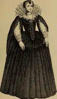 Picture 22 of 216 from Dentelles et guipures : anciennes et modernes, imitations ou copies. Varieté des genres et des points. 52 portraits documentaires, 249 échantillons de dentelles, collerettes, fraises, manchettes, rabats, etc. (1904), leaf 53