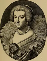 An illustration from Dentelles et guipures : anciennes et modernes, imitations ou copies. Varieté des genres et des points. 52 portraits documentaires, 249 échantillons de dentelles, collerettes, fraises, manchettes, rabats, etc. (1904)