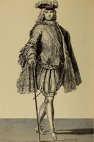 An illustration from Dentelles et guipures : anciennes et modernes, imitations ou copies. Varieté des genres et des points. 52 portraits documentaires, 249 échantillons de dentelles, collerettes, fraises, manchettes, rabats, etc. (1904)