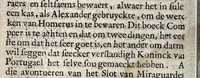 An illustration from Den verstandigen vroomen ridder, don Quichot de la Mancha (1657)