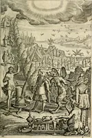 An illustration from Den wech des eeuwich levens (1622)