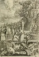 An illustration from Den wech des eeuwich levens (1622)