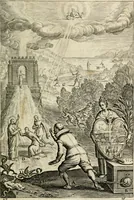 An illustration from Den wech des eeuwich levens (1622)