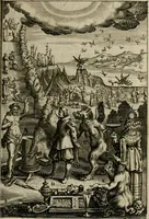 An illustration from Den wech des eeuwich levens (1649)