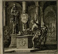 An illustration from De Onwaardige Wereld (1728)