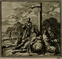 Picture 33 of 52 from De Onwaardige Wereld (1728), leaf 137