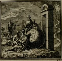An illustration from De Onwaardige Wereld (1728)