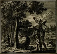An illustration from De Onwaardige Wereld (1728)