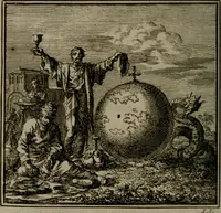 An illustration from De Onwaardige Wereld (1728)