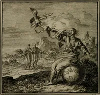 An illustration from De Onwaardige Wereld (1728)