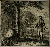 Picture 49 of 52 from De Onwaardige Wereld (1728), leaf 201