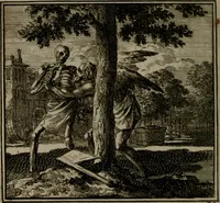 An illustration from De Onwaardige Wereld (1728)