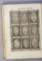 An illustration from De origine seraphicae religionis Fra[n]ciscanae eiusq[ue] progressibus, : de Regularis Obserua[n]ciae institutione, forma administrationis ac legibus admirabiliq[ue] eius propagatione. (1587)