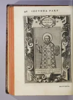 An illustration from De origine seraphicae religionis Fra[n]ciscanae eiusq[ue] progressibus, : de Regularis Obserua[n]ciae institutione, forma administrationis ac legibus admirabiliq[ue] eius propagatione. (1587)