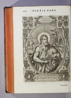 An illustration from De origine seraphicae religionis Fra[n]ciscanae eiusq[ue] progressibus, : de Regularis Obserua[n]ciae institutione, forma administrationis ac legibus admirabiliq[ue] eius propagatione. (1587)