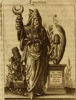 Picture 31 of 53 from Historia deorum fatidicorum, vatum, sibyllarum, phoebadum, apud priscos illustrium : cum eorum iconibus : praeposita est disertatio de divinatione et oraculis (1675), leaf 157