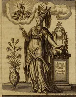 Picture 39 of 53 from Historia deorum fatidicorum, vatum, sibyllarum, phoebadum, apud priscos illustrium : cum eorum iconibus : praeposita est disertatio de divinatione et oraculis (1675), leaf 208